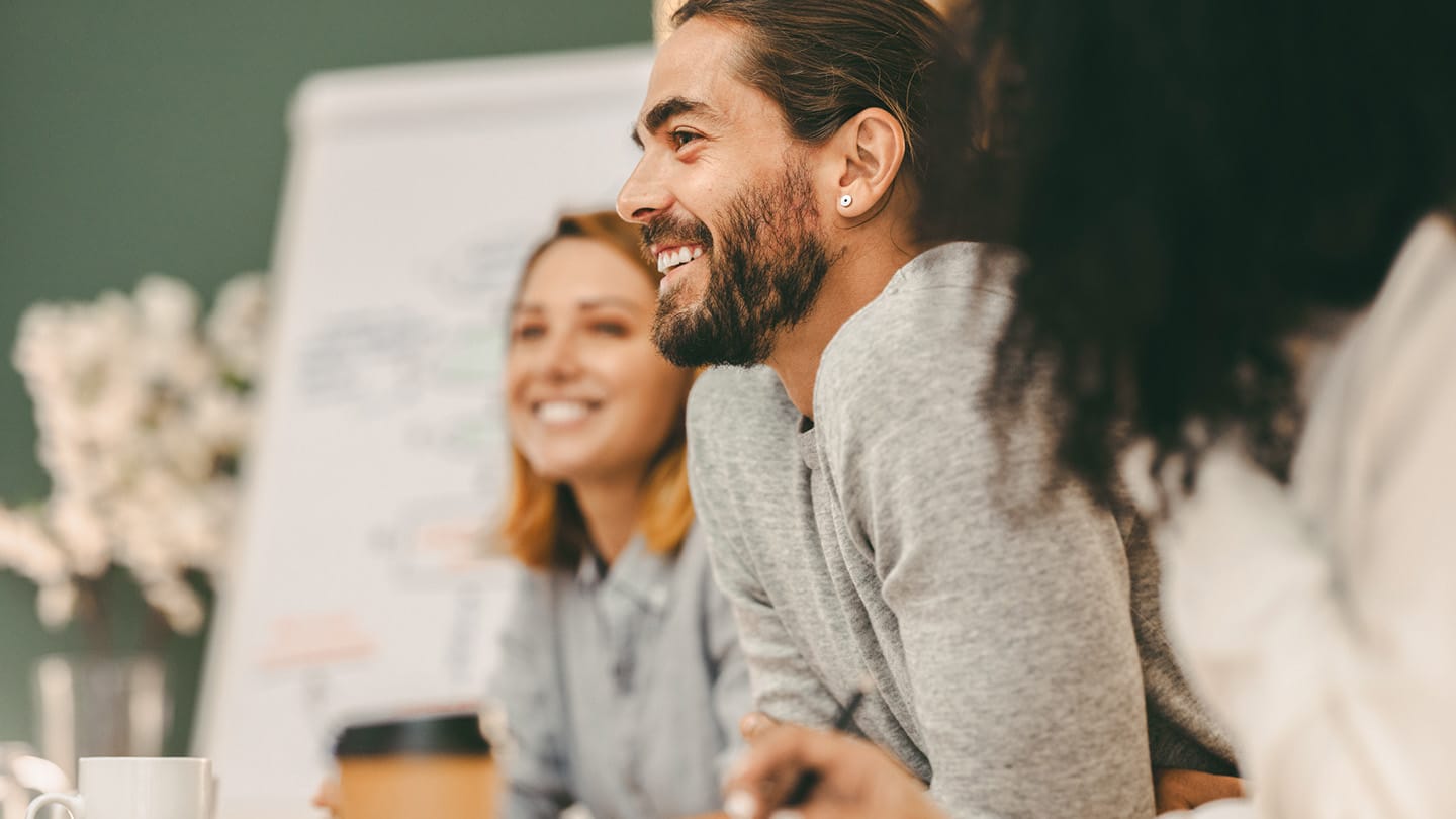People in a meeting room